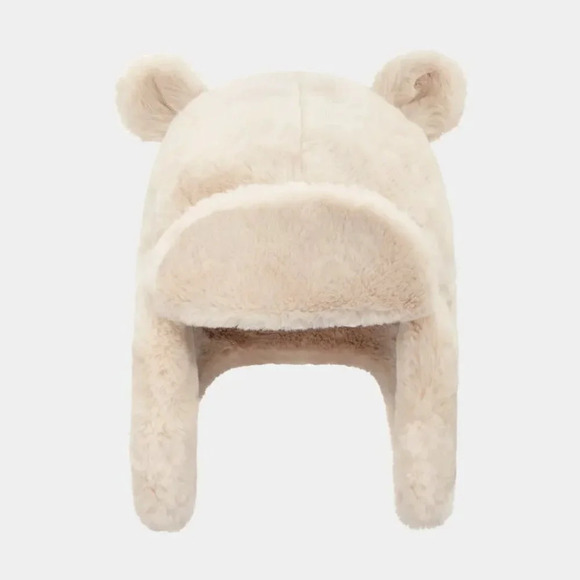 UGG Big Kids' Faux Fur Trapper With Ears. Sz: 4-6 yrs